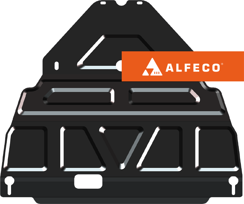 Защита Alfeco для картера и КПП Chery Indis S18 2010-2015. Артикул ALF.02.11 st