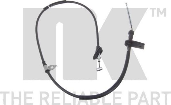 Трос ручника (тросик ручного тормоза) NK. Артикул 9036127