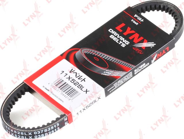 Приводной ремень клиновой LYNXauto для Audi Cabriolet 1997-2000. Артикул 11X528LX