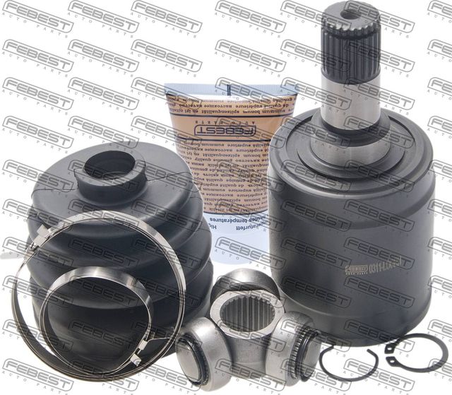 Шрус внутренний (граната) Febest передний правый для Honda Capa 1998-2002. Артикул 0311-LOGRH