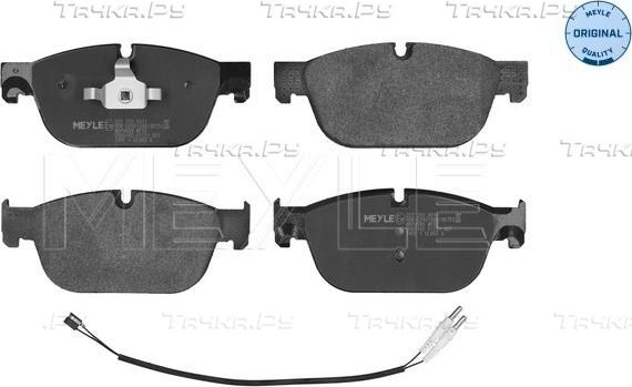 Тормозные колодки Meyle Original передние для Citroen C5 II 2009-2017. Артикул 025 250 6917