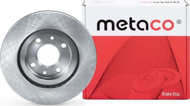 Диск тормозной RENAULT LOGAN/SANDERO 12- передн.вент. (мин. 2 шт) (Metaco). Артикул 3050341