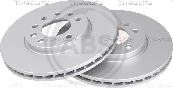 Тормозной диск ABS передний для Chevrolet Zafira 2001-2012. Артикул 16953