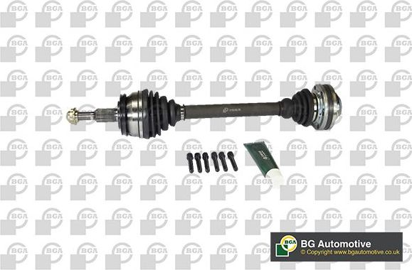 Полуось (привод в сборе, приводной вал) BGA. Артикул DS9639L