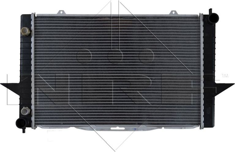 Радиатор охлаждения двигателя NRF (алюминий). Артикул 58343