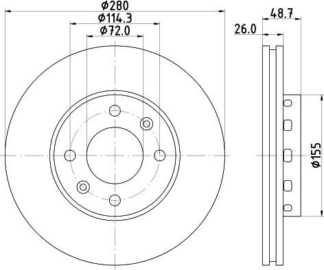 Тормозные колодки Mintex. Артикул MDB1920