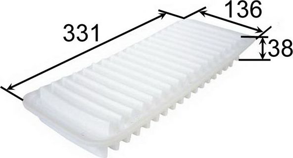 Воздушный фильтр JS Asakashi. Артикул A1026