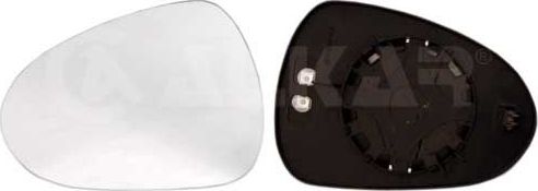 Зеркальное стекло бокового зеркала Alkar. Артикул 6431803