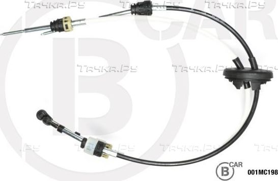 Трос переключения передач КПП B CAR для Mercedes-Benz Sprinter 906 2006-2026. Артикул 001MC198