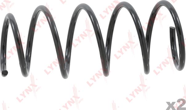 Пружина подвески LYNXauto передняя для Renault Clio II 1998-2013. Артикул SC-1847