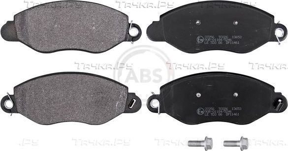 Тормозные колодки ABS. Артикул 37256