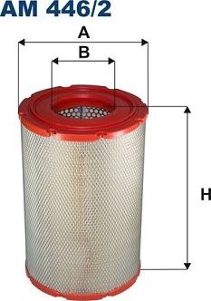 Воздушный фильтр Filtron. Артикул AM 446/2