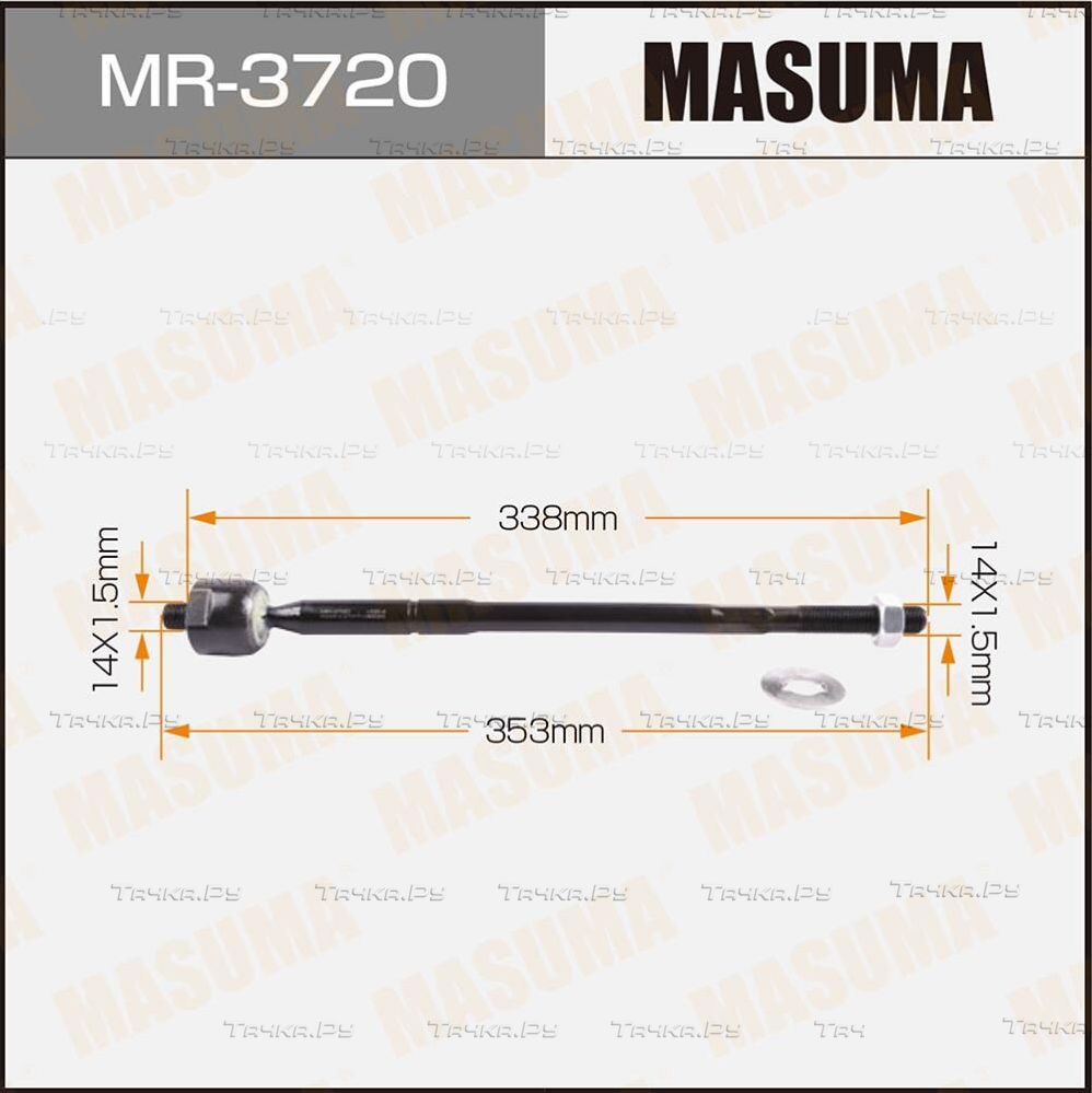 Рулевая тяга Masuma правая/левая для Toyota Ist I 2004-2007. Артикул MR-3720