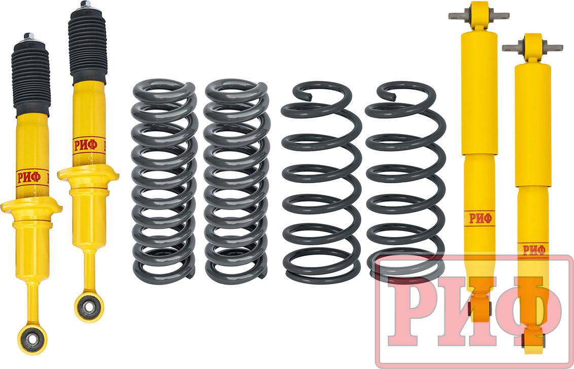 Лифт-комплект РИФ мягкий для Haval H9 1 2014-2023, лифт 30 мм. Артикул RIF-H9-A