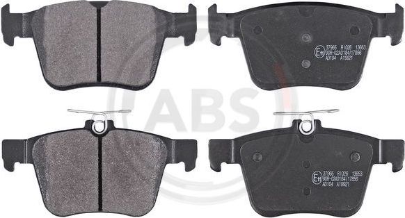 Тормозные колодки ABS. Артикул 37965