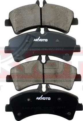 Тормозные колодки Akyoto Packing AKYOTO. Артикул AKD-23206