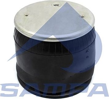 Пневмоподушка (пневморессора) Sampa для Scania 3 1987-1996. Артикул SP 556251-KP