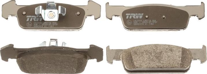 Тормозные колодки TRW COTEC передние для Renault Logan II 2013-2026. Артикул GDB2018