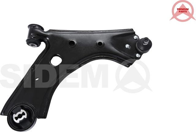 Поперечный рычаг передней подвески Sidem (Листовая сталь) правый нижний для Fiat Doblo II 2010-2012. Артикул 19073