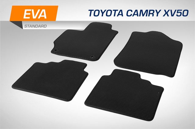 Коврики AutoFlex EVA (ЭВА, ЕВА) Standart для салона Toyota Camry XV50 седан 2011-2014. Артикул 6570101