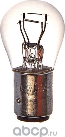 Лампа накаливания 12V 21/4W S25 (ECE) P21/4W BAZ15d (Koito). Артикул 82061