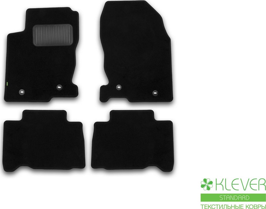 Коврики Klever Standard для салона Lexus NX кроссовер 2014-2026. Артикул KVR02297101210kh