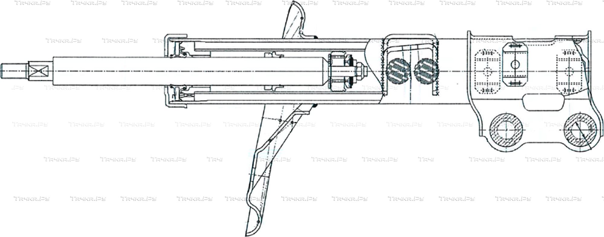 Амортизатор CTR. Артикул GY1322G