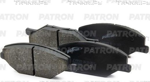 Тормозные колодки Patron передние для Skoda Fabia II 2007-2014. Артикул PBP055