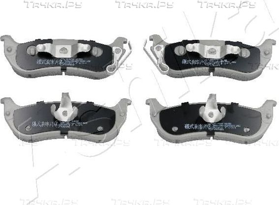 Тормозные колодки ASHIKA задние для Chrysler Pacifica CS 2003-2006. Артикул 51-09-912