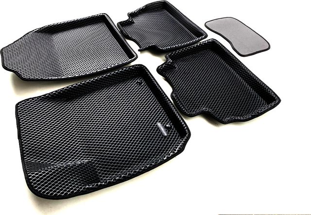 Коврики Euromat 3D EVA для салона Kia Soul III 2019-2026. Артикул EM3DEVA-002905