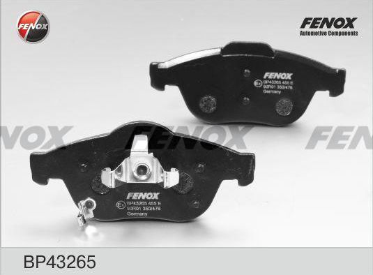 Тормозные колодки Fenox. Артикул BP43265