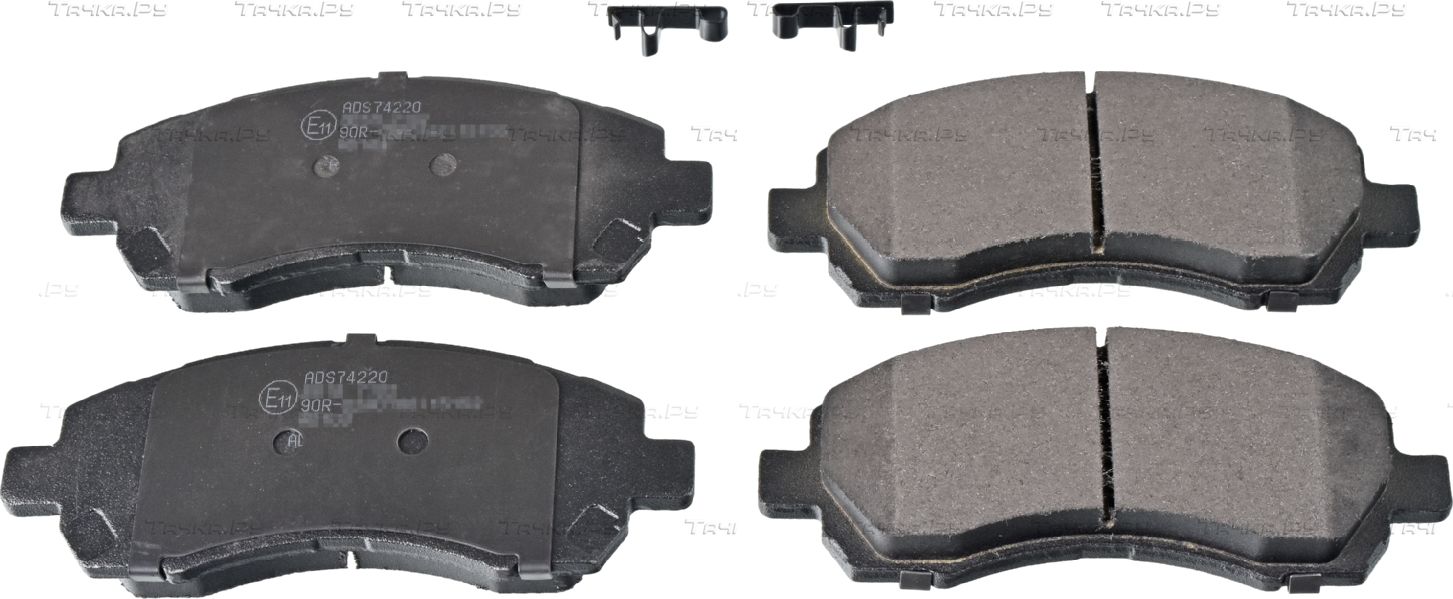 Тормозные колодки Blue Print передние для Subaru Impreza II 2000-2002. Артикул ADS74220