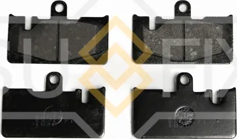 Колодки тормозные дисковые | зад прав/лев | (Sufix). Артикул SX-1271