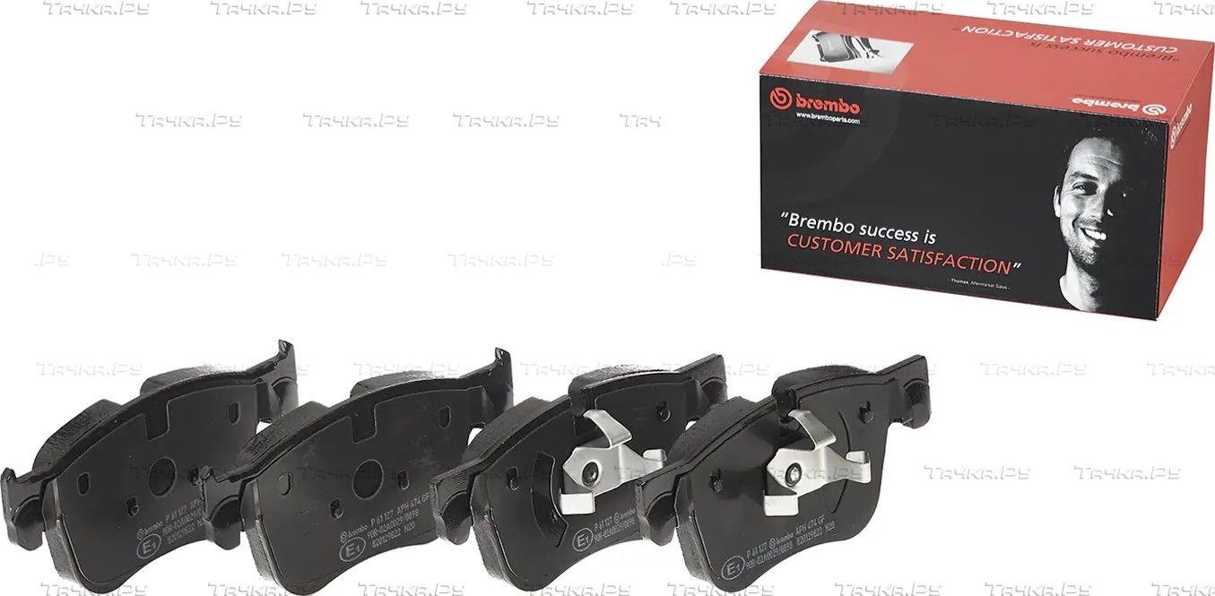 Тормозные колодки Brembo Directional передние для Citroen C4 II 2014-2026. Артикул P 61 127