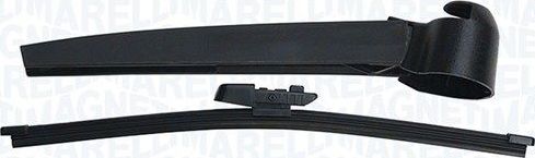 Поводок (рычаг) и щетка стеклоочистителя (дворника) Magneti Marelli задний для Skoda Yeti I 2009-2017. Артикул 000723180329