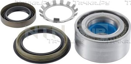 Ступичный подшипник (комплект) NTN / SNR задний для Ford Maverick I 1996-1998. Артикул R168.61
