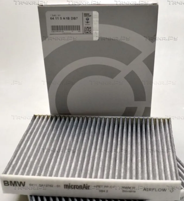 Салонный фильтр BMW (OEM) для BMW 8 II (G14/G15/G16) 2018-2026. Артикул 64115A1BDB7