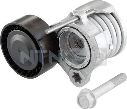 Натяжной ролик (натяжитель) приводного поликлинового ремня NTN / SNR. Артикул GA353.73
