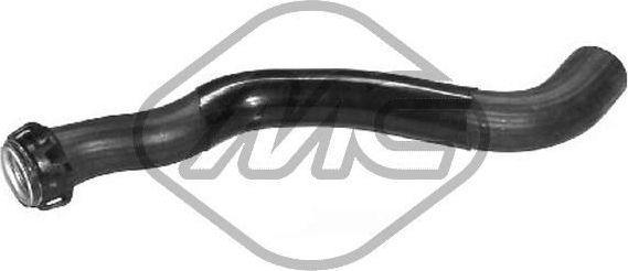 Патрубок радиатора (системы охлаждения) Metalcaucho. Артикул 08375