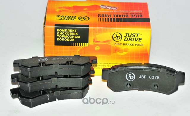 Колодки тормозные, задние D9060 (Just Drive) Just Drive. Артикул JBP0378