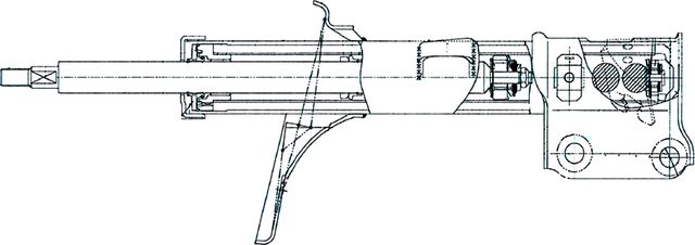 Амортизатор CTR. Артикул GY1014G