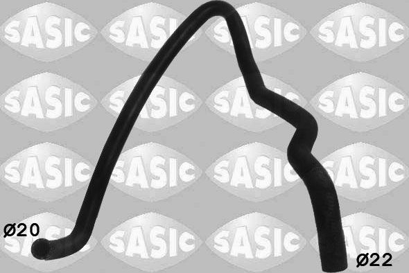 Патрубок радиатора (системы охлаждения) Sasic. Артикул 3406144
