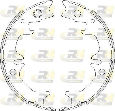 Тормозные колодки (стояночная тормозная система) RoadHouse. Артикул 4731.00