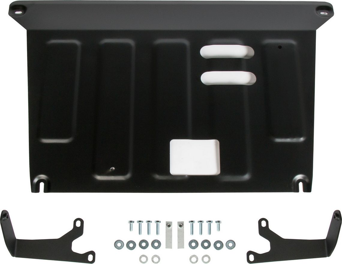 Защита AutoMax для картера и КПП Kia Seltos FWD, 4WD 2020-2026. Артикул AM.2850.1