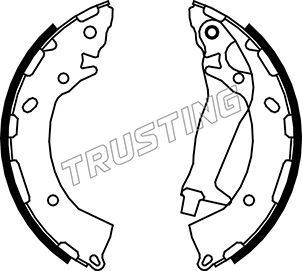 Тормозные колодки Trusting. Артикул 046.225