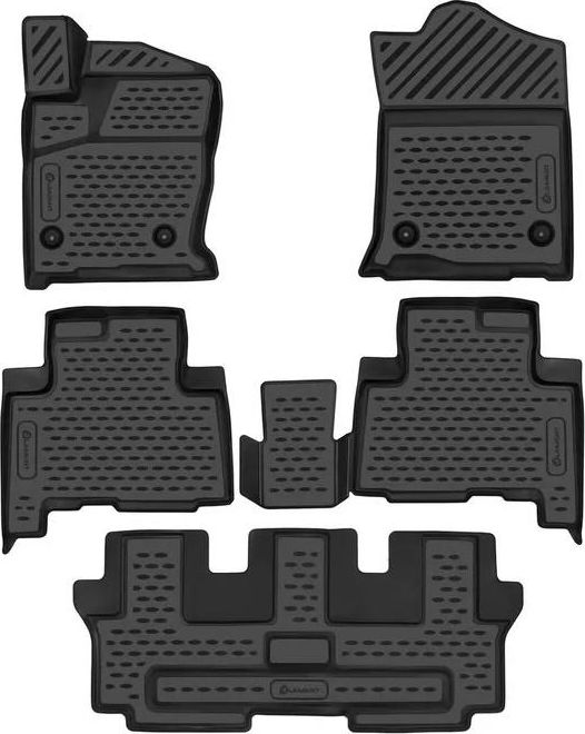 Коврики Element 3D для салона Jetour X90 Plus 7 мест 2023-2026. Артикул ELEMENT3DAN0579210k