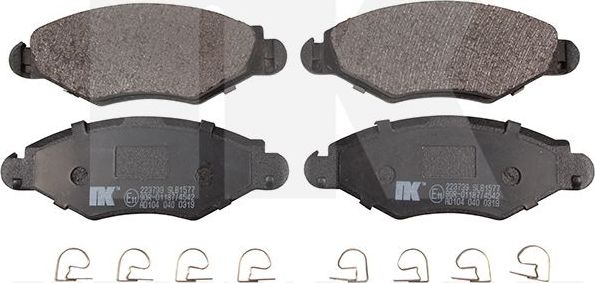 Тормозные колодки NK. Артикул 223739