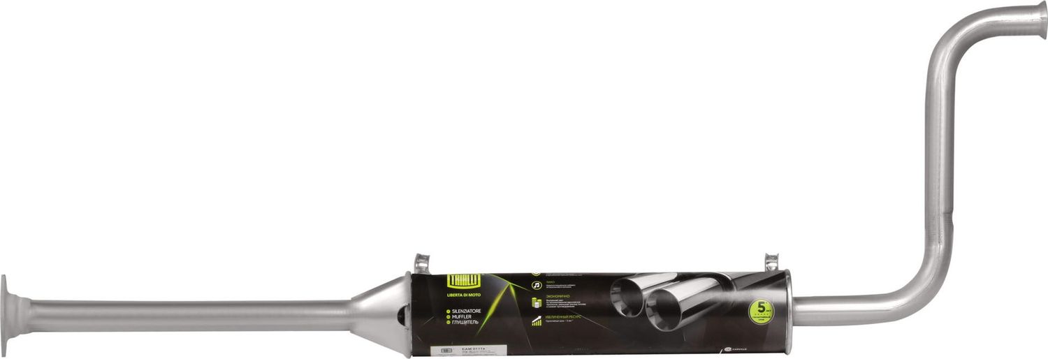 Глушитель (средняя часть) Trialli. Артикул EAM 0111s