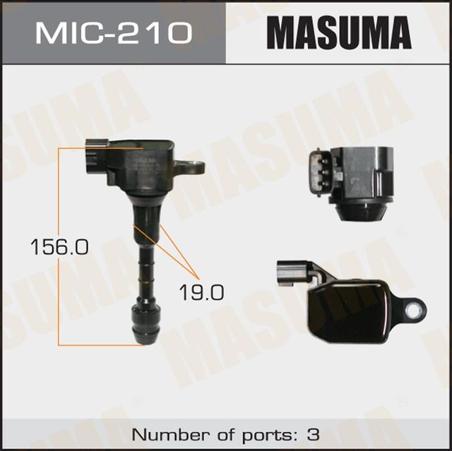 Катушка зажигания Masuma. Артикул MIC-210
