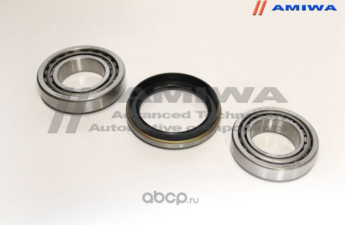 06-23-1866 ПОДШИПНИК РОЛИКОВЫЙ ПЕРЕДНЕЙ ПОЛУОСИ РЕМКОМПЛЕКТ (Amiwa). Артикул 06231866